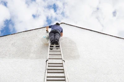 Peinture extérieure à Échalas — façades et ravalement